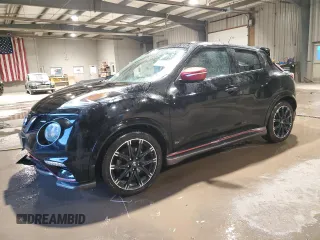 2015 Nissan Juke SV with VIN JN8AF5MV2FT561964, listed as a Copart auction lot 44040295 with 135,188 mi miles and Salvage Title. Bid and sale history available at carsss.com. Image 1.