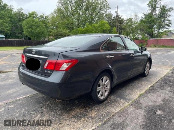 2008 Lexus ES with VIN JTHBJ46G182198751, listed as a Copart auction lot 55494655 with 195,194 mi miles and Salvage Title. Bid and sale history available at carsss.com. Image 3.