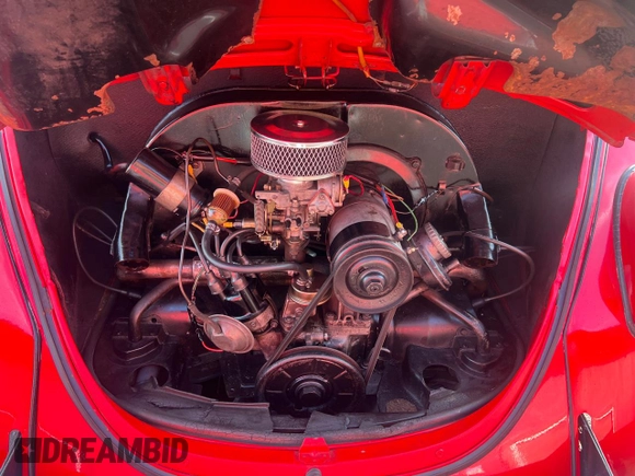 1969 Volkswagen Beetle with VIN 159347803, listed as a Copart auction lot 78107464 with 49,842 mi miles and Clean Title. Bid and sale history available at DreamBid. Image 7.
