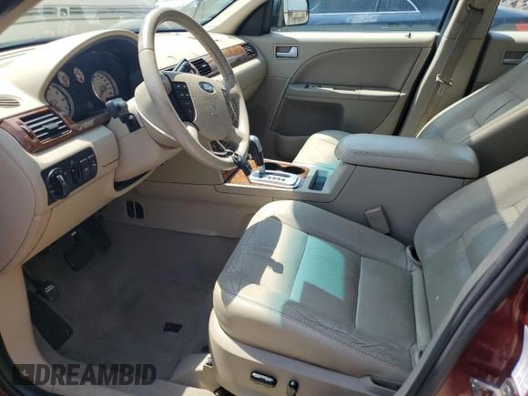 2007 Ford Five Hundred Limited with VIN 1FAHP25167G114135, listed as a Copart auction lot 66188774 with 112,621 mi miles and Salvage Title. Bid and sale history available at carsss.com. Image 7.