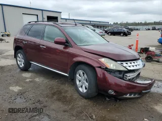 2007 Nissan Murano S z VIN JN8AZ08T27W530331, wystawiony jako Copart lot #74589784 z przebiegiem 135 166 mil mil oraz Szkoda całkowita • Salvage title. Historia ofert i sprzedaży dostępna na DreamBid. Obrazek 4.