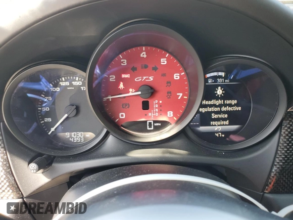2017 Porsche Macan GTS с VIN WP1AG2A56HLB52721, выставлен на аукционе Copart как лот 50978435 с пробегом 91 030 миль миль и Списание • Salvage title. История ставок и продаж доступна на DreamBid. Изображение 9.