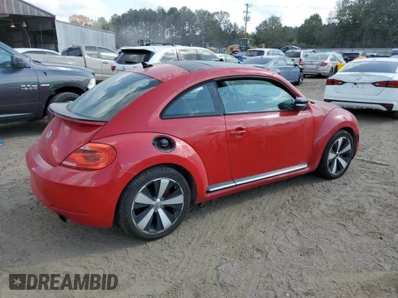 2012 Volkswagen Beetle with VIN 3VWV87AT2CM628110, listed as a Copart auction lot 78275394 with Not Provided miles and Clean Title. Bid and sale history available at DreamBid. Image 3.