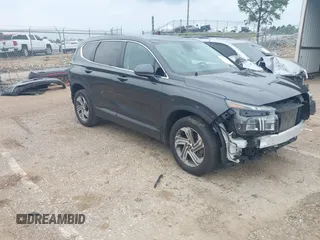 2021 Hyundai Santa Fe SE z VIN 5NMS14AJ5MH346250, wystawiony jako IAAI lot #42299607 z przebiegiem 50 643 mil mil oraz . Historia ofert i sprzedaży dostępna na DreamBid. Obrazek 1.