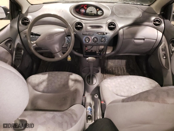 2001 Toyota ECHO with VIN JTDBT123810170265, listed as a Copart auction lot 78328604 with 128,273 mi miles and Salvage Title. Bid and sale history available at carsss.com. Image 8.