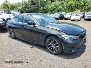 2020 BMW 3 Series 330i with VIN 3MW5R1J01L8B06254, listed as a Copart auction lot 57527685 with 83,650 mi miles and Clean title. Bid and sale history available at DreamBid. Image 4.