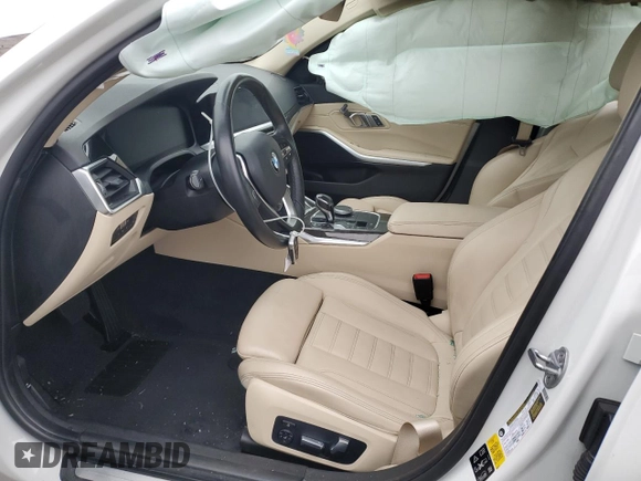 2019 BMW 3 Series 330i xDrive with VIN 3MW5R7J51K8A04840, listed as a Copart auction lot 85679214 with Not Provided miles and Non Repairable. Bid and sale history available at DreamBid. Image 7.