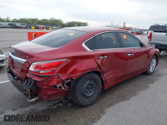 2015 Nissan Altima S with VIN 1N4AL3AP6FN376132, listed as a IAAI auction lot 41996605 with 141,326 mi miles and . Bid and sale history available at DreamBid. Image 4.