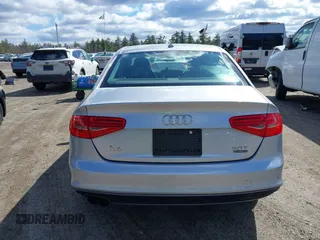 2015 Audi A4 Premium with VIN WAUBFAFL6FN042132, listed as a IAAI auction lot 41908411 with 104,144 mi miles. Bid and sale history available at carsss.com. Image 16.