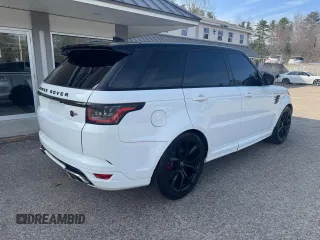2018 Land Rover Range Rover Sport SVR with VIN SALWZ2SE7JA198973, listed as a Copart auction lot 52995305 with 68,909 mi miles and Clean Title. Bid and sale history available at carsss.com. Image 4.