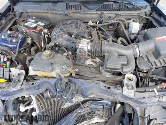 2012 Ford Mustang Premium with VIN 1ZVBP8AM8C5276970, listed as a IAAI auction lot 41195671 with 88,420 mi miles and . Bid and sale history available at DreamBid. Image 10.