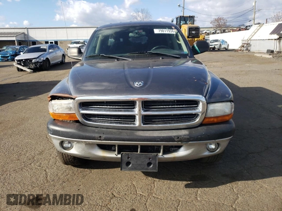 2004 Dodge Dakota Sport z VIN 1D7HG38N64S688604, wystawiony jako Copart lot #79811934 z przebiegiem 160 377 mil mil oraz Szkoda całkowita • Salvage title. Historia ofert i sprzedaży dostępna na DreamBid. Obrazek 5.