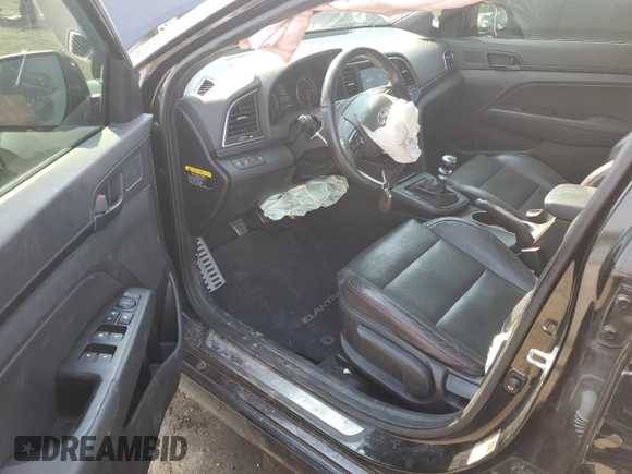2017 Hyundai Elantra Sport с VIN KMHD04LB3HU318622, выставлен на аукционе Copart как лот 59517755 с пробегом 200 242 миль миль и Чистый • Clean title. История ставок и продаж доступна на DreamBid. Изображение 8.
