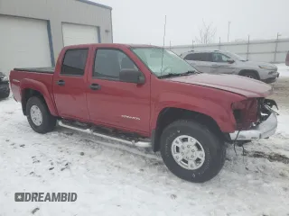 2004 GMC Canyon 1SB SLE Z85 with VIN 1GTDT136X48213978, listed as a Copart auction lot 86142124 with 111,562 mi miles and Non Repairable. Bid and sale history available at carsss.com. Image 4.