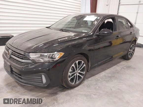 2024 Volkswagen Jetta Sport with VIN 3VWAM7BU1RM031072, listed as a IAAI auction lot 41094458 with 11,189 mi miles and . Bid and sale history available at DreamBid. Image 21.