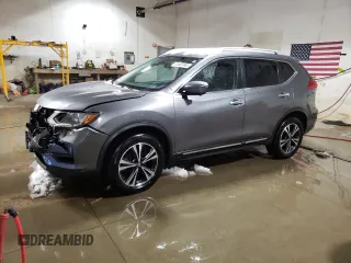 2017 Nissan Rogue S with VIN JN8AT2MV0HW262918, listed as a Copart auction lot 41687643 with 77,417 mi miles and . Bid and sale history available at carsss.com. Image 1.