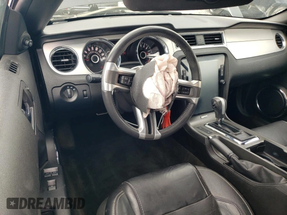 2014 Ford Mustang V6 with VIN 1ZVBP8EM7E5248753, listed as a Copart auction lot 54497105 with 90,539 mi miles and Salvage title. Bid and sale history available at DreamBid. Image 8.
