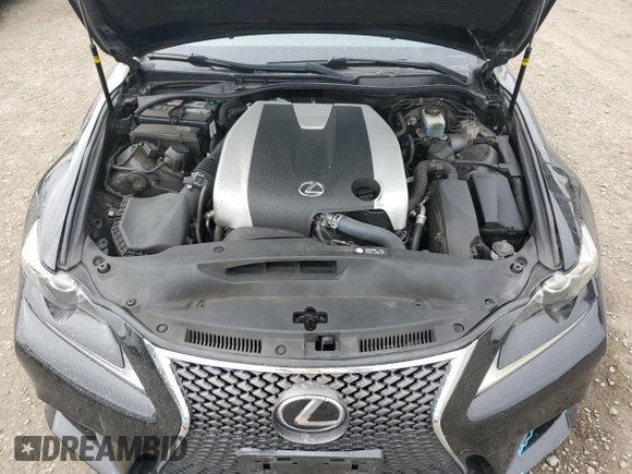 2014 Lexus IS 350 with VIN JTHBE1D2XE5013066, listed as a Copart auction lot 59711195 with 67,179 mi miles and Salvage title. Bid and sale history available at DreamBid. Image 11.