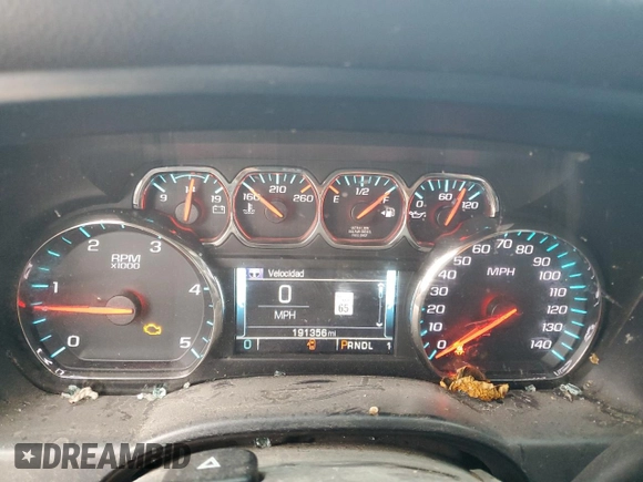 2019 Chevrolet Silverado 3500HD LTZ with VIN 1GC4KXCY8KF182326, listed as a Copart auction lot 87174394 with 191,356 mi miles and Non Repairable. Bid and sale history available at carsss.com. Image 9.