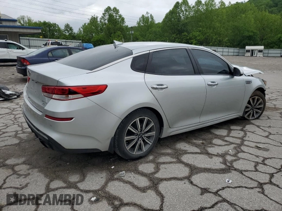 2019 Kia Optima LX with VIN 5XXGT4L3XKG360090, listed as a Copart auction lot 57661405 with 84,493 mi miles and Salvage title. Bid and sale history available at DreamBid. Image 3.