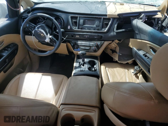 2017 Kia Sedona LX with VIN KNDMB5C17H6230575, listed as a Copart auction lot 68925784 with 113,572 mi miles and Salvage Title. Bid and sale history available at DreamBid. Image 8.