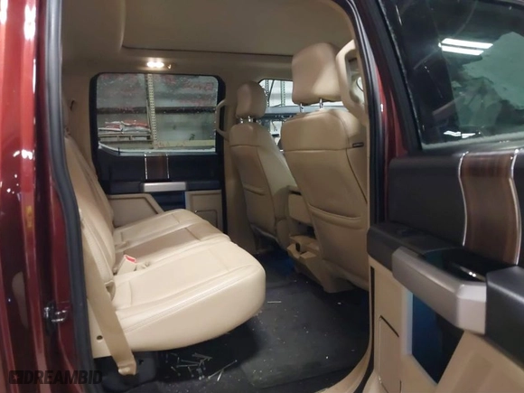 2017 Ford F-150 XL with VIN 1FTEW1EG9HFC02201, listed as a IAAI auction lot 41565349 with 63,009 mi miles. Bid and sale history available at carsss.com. Image 8.