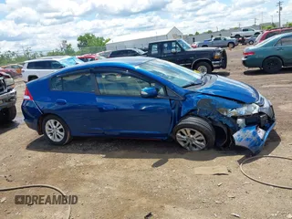 2013 Honda Insight EX with VIN JHMZE2H75DS001093, listed as a IAAI auction lot 42346816 with 153,488 mi miles and . Bid and sale history available at DreamBid. Image 13.