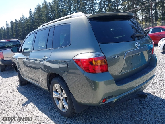 2009 Toyota Highlander Sport with VIN JTEES43A692121575, listed as a IAAI auction lot 42019383 with 171,076 mi miles. Bid and sale history available at carsss.com. Image 3.