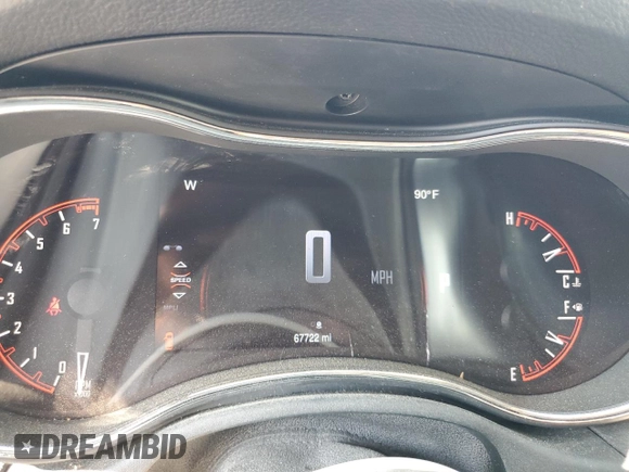 2015 Dodge Durango SXT with VIN 1C4RDJAG1FC161378, listed as a Copart auction lot 62771765 with 67,722 mi miles and Salvage title. Bid and sale history available at DreamBid. Image 9.