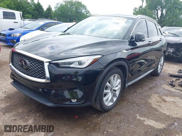 2019 Infiniti QX50 Essential z VIN 3PCAJ5M11KF122386, wystawiony jako IAAI lot #42403328 z przebiegiem 58 035 mil mil oraz . Historia ofert i sprzedaży dostępna na DreamBid. Obrazek 2.