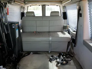 2002 Chevrolet Express Van with VIN 1GBFG15R221214329, listed as a Copart auction lot 49664955 with 108,408 mi miles and Clean Title. Bid and sale history available at carsss.com. Image 10.