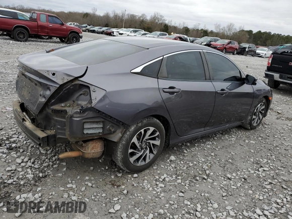 2016 Honda Civic Sedan EX with VIN 19XFC2F75GE012891, listed as a Copart auction lot 41578915 with 146,405 mi miles and Salvage Title. Bid and sale history available at carsss.com. Image 3.