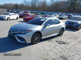 2021 Toyota Camry SE Nightshade with VIN 4T1G11AK1MU529646, listed as a IAAI auction lot 41650962 with 57,879 mi miles. Bid and sale history available at carsss.com. Image 18.