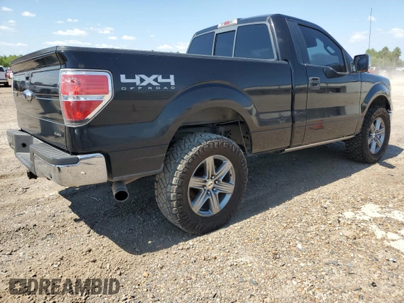 2011 Ford F-150 XL with VIN 1FTMF1EF7BFA72817, listed as a Copart auction lot 75552694 with 185,146 mi miles and Salvage title. Bid and sale history available at DreamBid. Image 3.