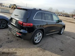 2021 Mercedes-Benz GLB with VIN W1N4M4HB3MW095118, listed as a Copart auction lot 38187734 with 38,086 mi miles and Salvage Title. Bid and sale history available at carsss.com. Image 3.