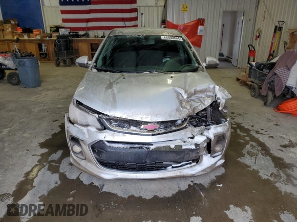 2017 Chevrolet Sonic LT with VIN 1G1JD6SB3H4117336, listed as a Copart auction lot 86800864 with 43,508 mi miles and Salvage Title. Bid and sale history available at carsss.com. Image 5.