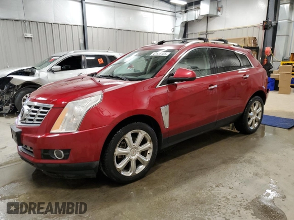 2015 Cadillac SRX Premium Collection with VIN 3GYFNGE34FS610048, listed as a Copart auction lot 47538185 with 94,821 mi miles and Clean Title. Bid and sale history available at carsss.com. Image 1.