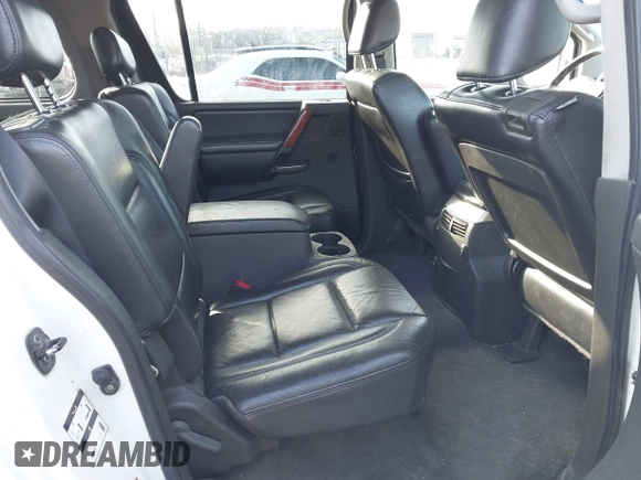 2007 Infiniti QX56 with VIN 5N3AA08CX7N802572, listed as a IAAI auction lot 41898307 with 202,221 mi miles. Bid and sale history available at carsss.com. Image 8.