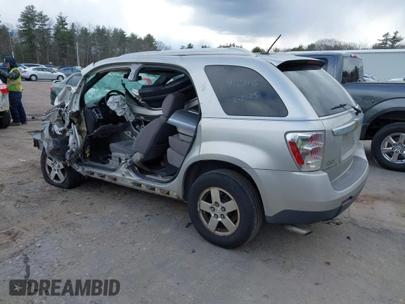 2008 Chevrolet Equinox LT with VIN 2CNDL43F386289230, listed as a IAAI auction lot 41877101 with 1 mi miles. Bid and sale history available at carsss.com. Image 3.