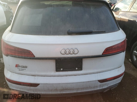 2021 Audi SQ5 Premium Plus with VIN WA1B4AFY1M2028832, listed as a Copart auction lot 78438603 with 28,321 mi miles and . Bid and sale history available at DreamBid. Image 6.