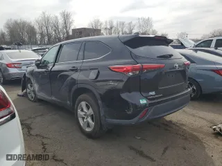 2021 Toyota Highlander L with VIN 5TDCZRBHXMS135869, listed as a Copart auction lot 50631215 with 65,397 mi miles and Salvage Title. Bid and sale history available at carsss.com. Image 2.
