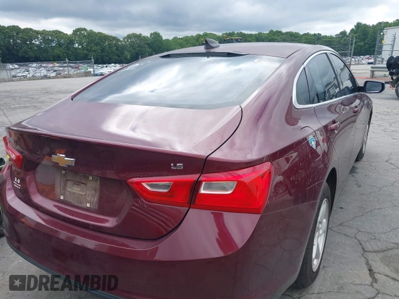 2016 Chevrolet Malibu LS with VIN 1G1ZB5ST8GF182309, listed as a IAAI auction lot 42392810 with 110,289 mi miles and . Bid and sale history available at DreamBid. Image 4.