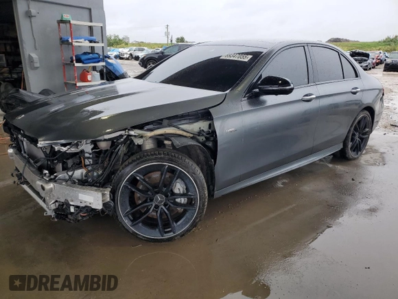 2022 Mercedes-Benz E 53 AMG with VIN W1KZF6BB6NB066951, listed as a Copart auction lot 89347055 with 16,211 mi miles and Clean Title. Bid and sale history available at DreamBid. Image 1.
