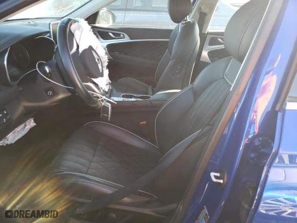 2019 Genesis G70 2.0T Advanced with VIN KMTG44LA1KU022519, listed as a Copart auction lot 72621702 with 29,673 mi miles. Bid and sale history available at carsss.com. Image 7.