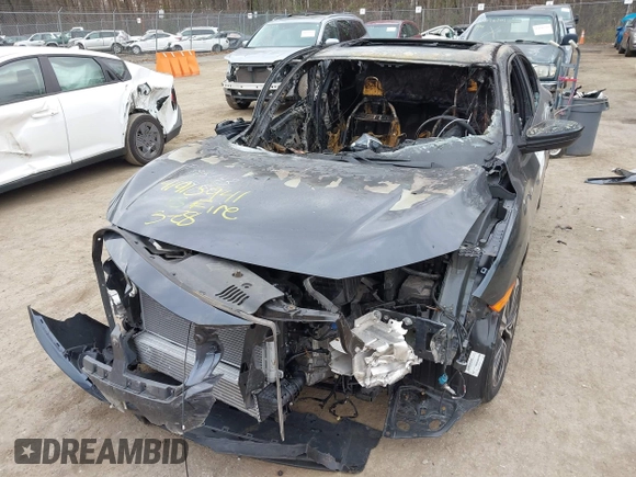 2016 Honda Civic EX-L z VIN 19XFC1F73GE033247, wystawiony jako IAAI lot #41910941 z przebiegiem Nie podano mil oraz . Historia ofert i sprzedaży dostępna na DreamBid. Obrazek 6.