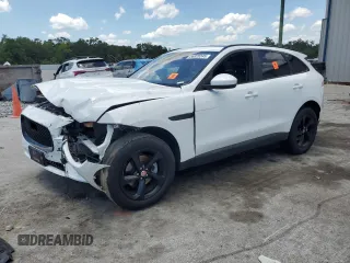 2019 Jaguar F-Pace 25t Prestige z VIN SADCK2FX4KA354970, wystawiony jako Copart lot #56920245 z przebiegiem 93 104 mil mil oraz Nie do naprawy • Non repairable. Historia ofert i sprzedaży dostępna na DreamBid. Obrazek 1.