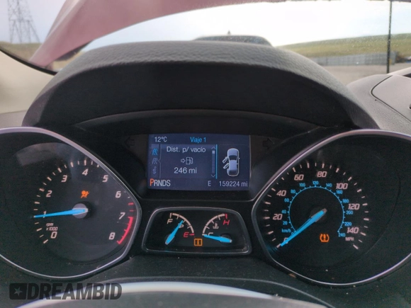 2014 Ford Escape SE with VIN 1FMCU9GX6EUC10087, listed as a Copart auction lot 54405305 with 159,224 mi miles and Non repairable. Bid and sale history available at DreamBid. Image 9.