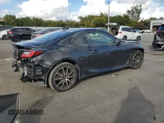 2023 Toyota GR86 with VIN JF1ZNBC19P8763094, listed as a Copart auction lot 42572105 with 13,271 mi miles and Salvage Title. Bid and sale history available at carsss.com. Image 3.