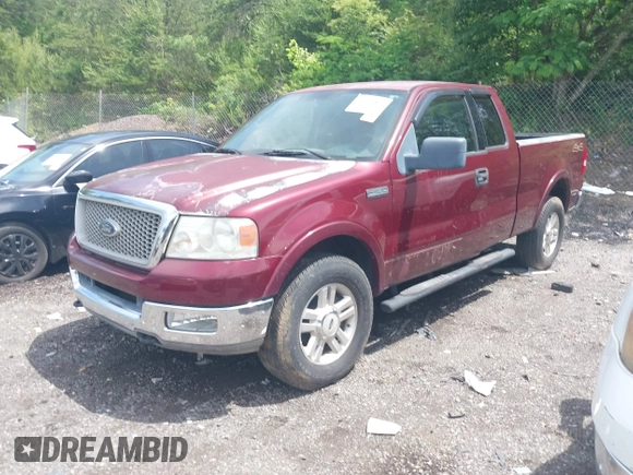 2004 Ford F-150 XLT with VIN 1FTPX14514NC61183, listed as a IAAI auction lot 42173892 with 141,949 mi miles and . Bid and sale history available at carsss.com. Image 2.