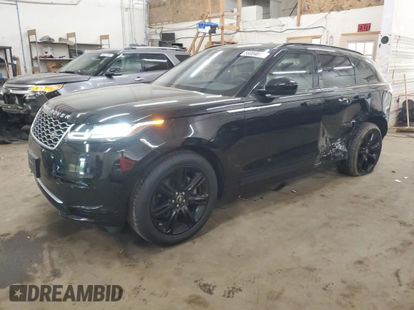 2020 Land Rover Range Rover Velar S z VIN SALYB2EX3LA287145, wystawiony jako Copart lot #56004615 z przebiegiem 47 482 mil mil oraz Szkoda całkowita • Salvage title. Historia ofert i sprzedaży dostępna na DreamBid. Obrazek 1.
